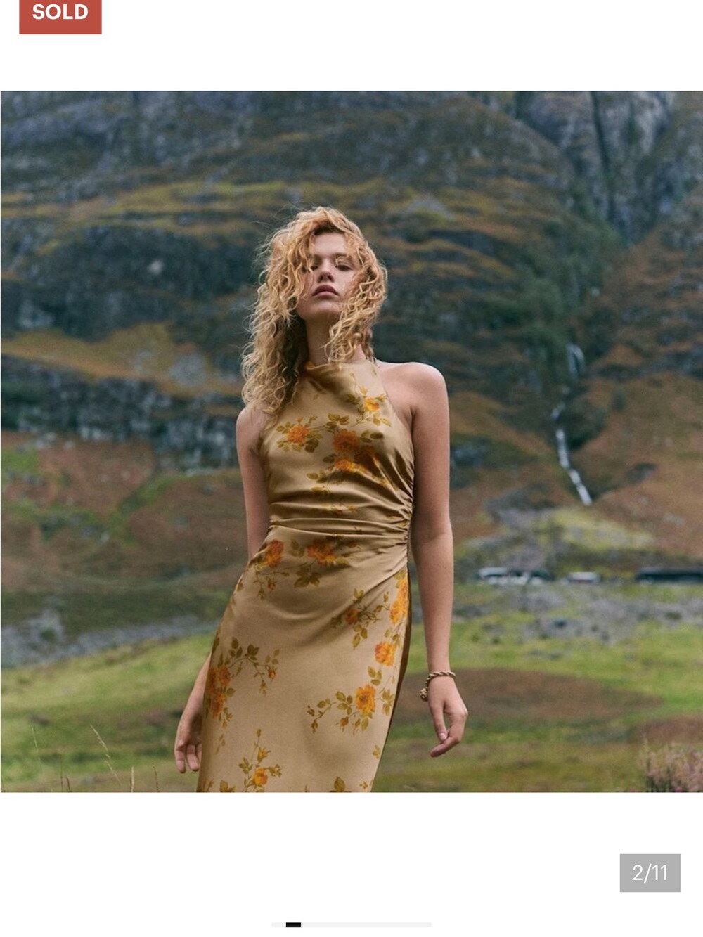 Reformation Anaiis Silk Dress - NWT NEW
